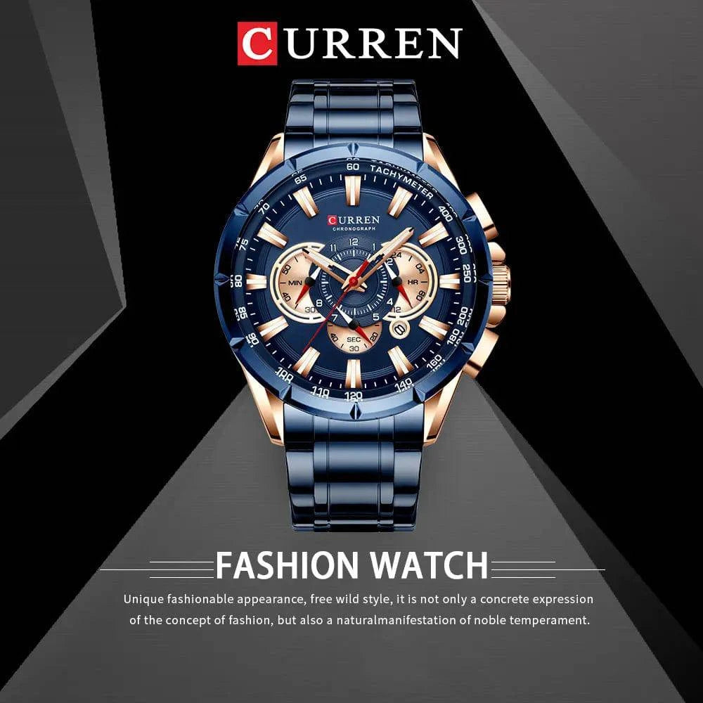 CURREN Casual Sport Chronograph Watch - Just Endless