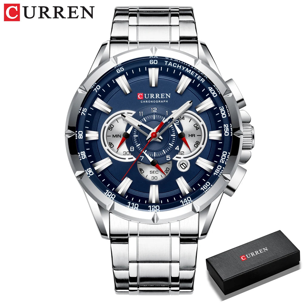 CURREN Casual Sport Chronograph Watch - Just Endless