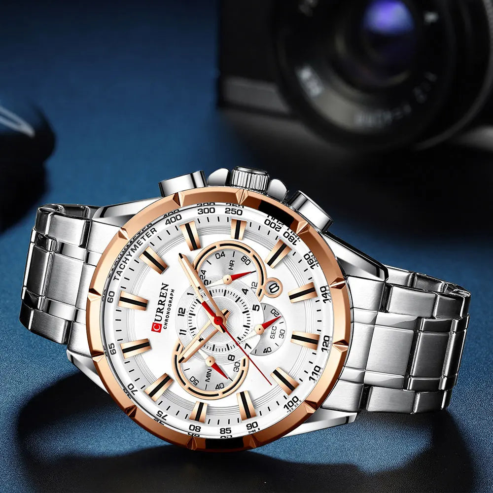 CURREN Casual Sport Chronograph Watch - Just Endless