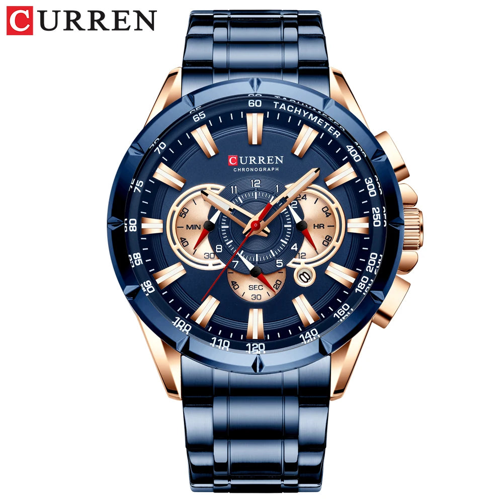 CURREN Casual Sport Chronograph Watch - Just Endless