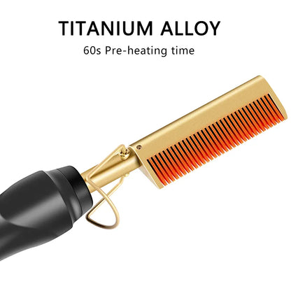 Electric Heating Hair Comb 