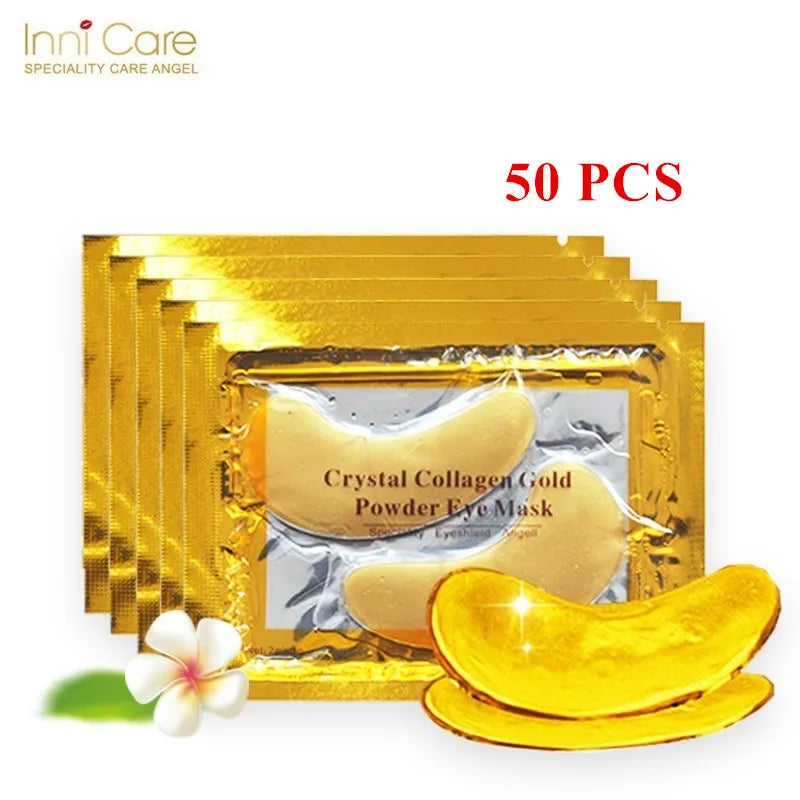 24K Gold Collagen Eye Mask Patches 