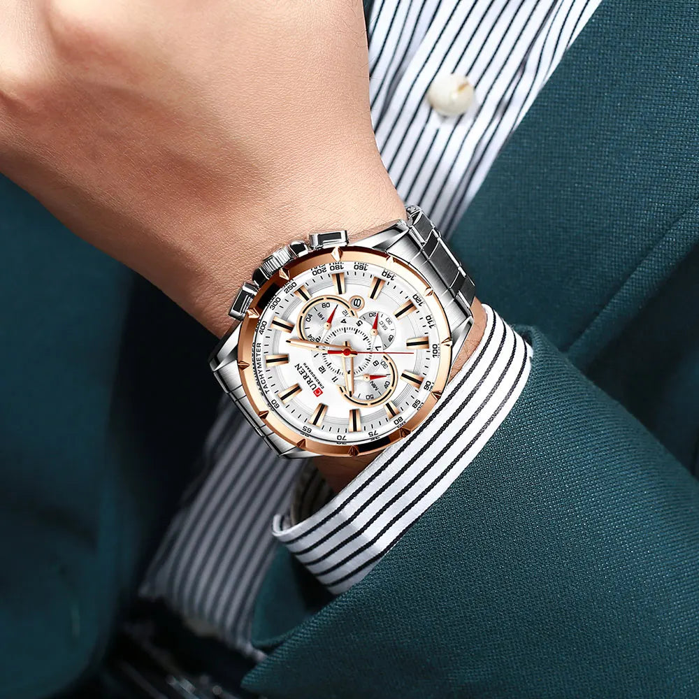 CURREN Casual Sport Chronograph Watch - Just Endless