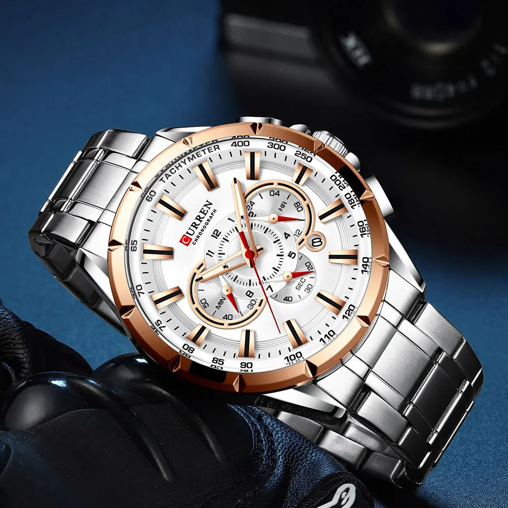 CURREN Casual Sport Chronograph Watch - Just Endless