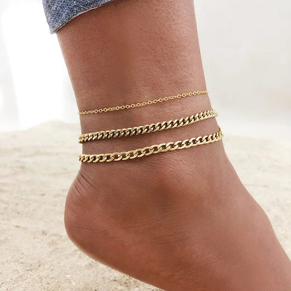 Vnox Women Stainless Steel Anklets - Just Endless