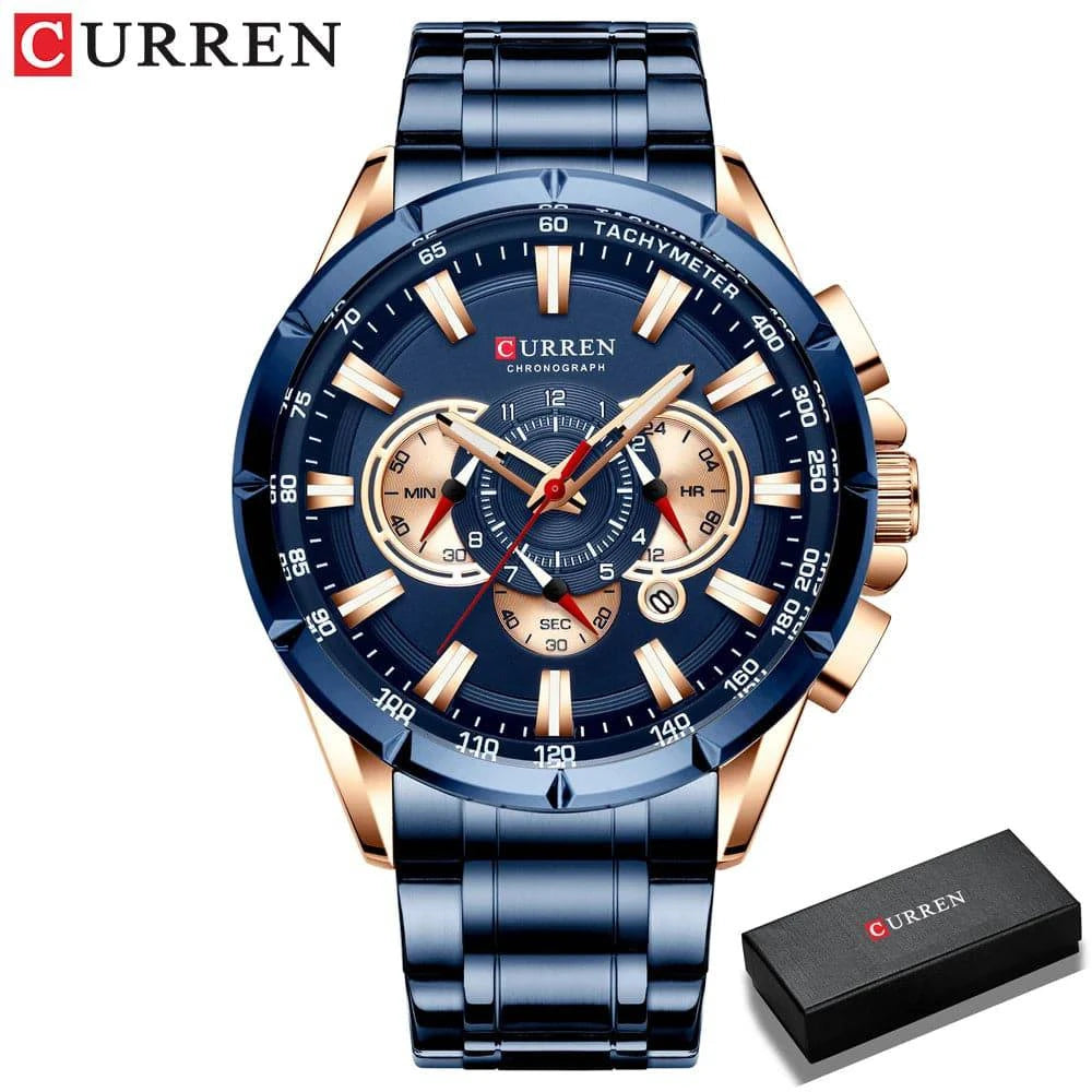 CURREN Casual Sport Chronograph Watch - Just Endless