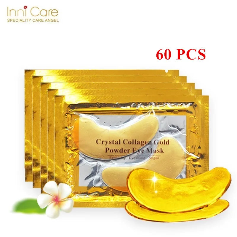 24K Gold Collagen Eye Mask Patches 