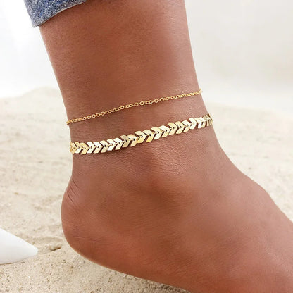 Vnox Women Stainless Steel Anklets - Just Endless