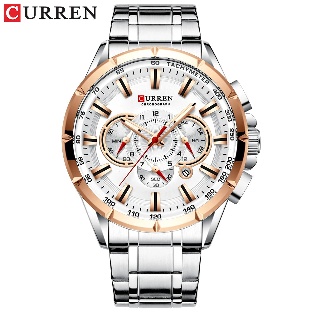 CURREN Casual Sport Chronograph Watch - Just Endless