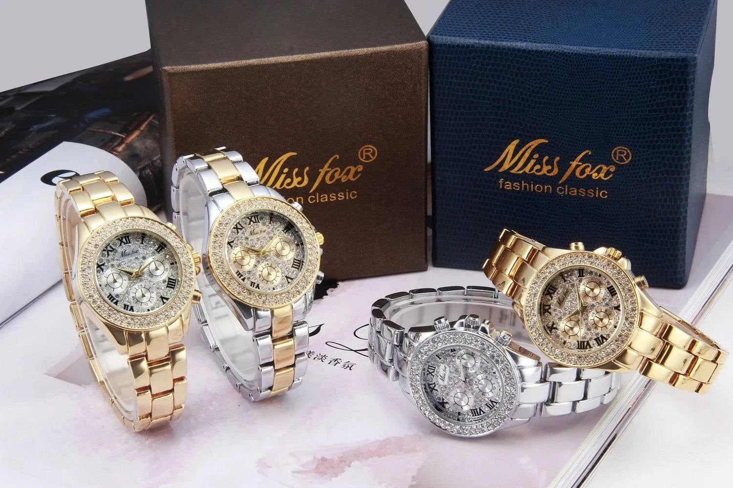 MISSFOX Shockproof Luxury Women's Watch - Just Endless