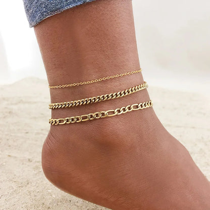 Vnox Women Stainless Steel Anklets - Just Endless