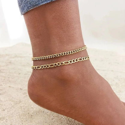 Vnox Women Stainless Steel Anklets - Just Endless