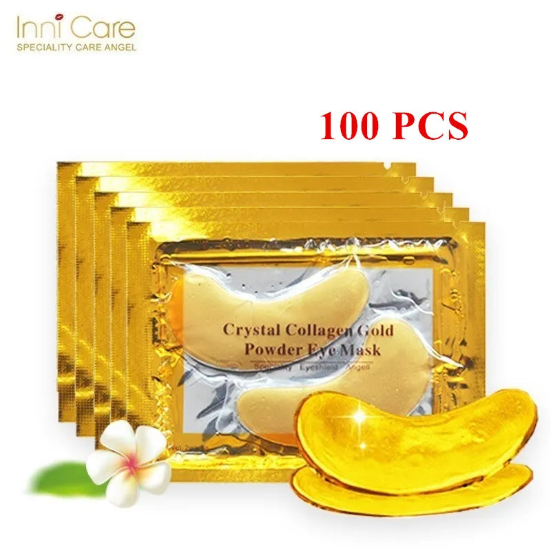 24K Gold Collagen Eye Mask Patches 