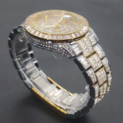 MISSFOX Full Diamond Luminous Watch For Men - Just Endless