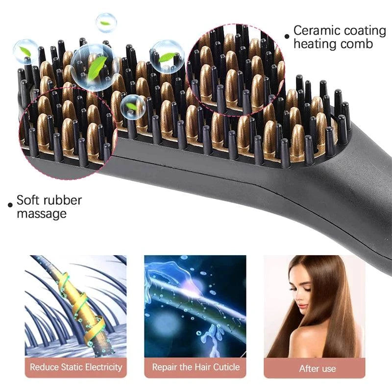 Electric Comb Straightener For Men - Just Endless