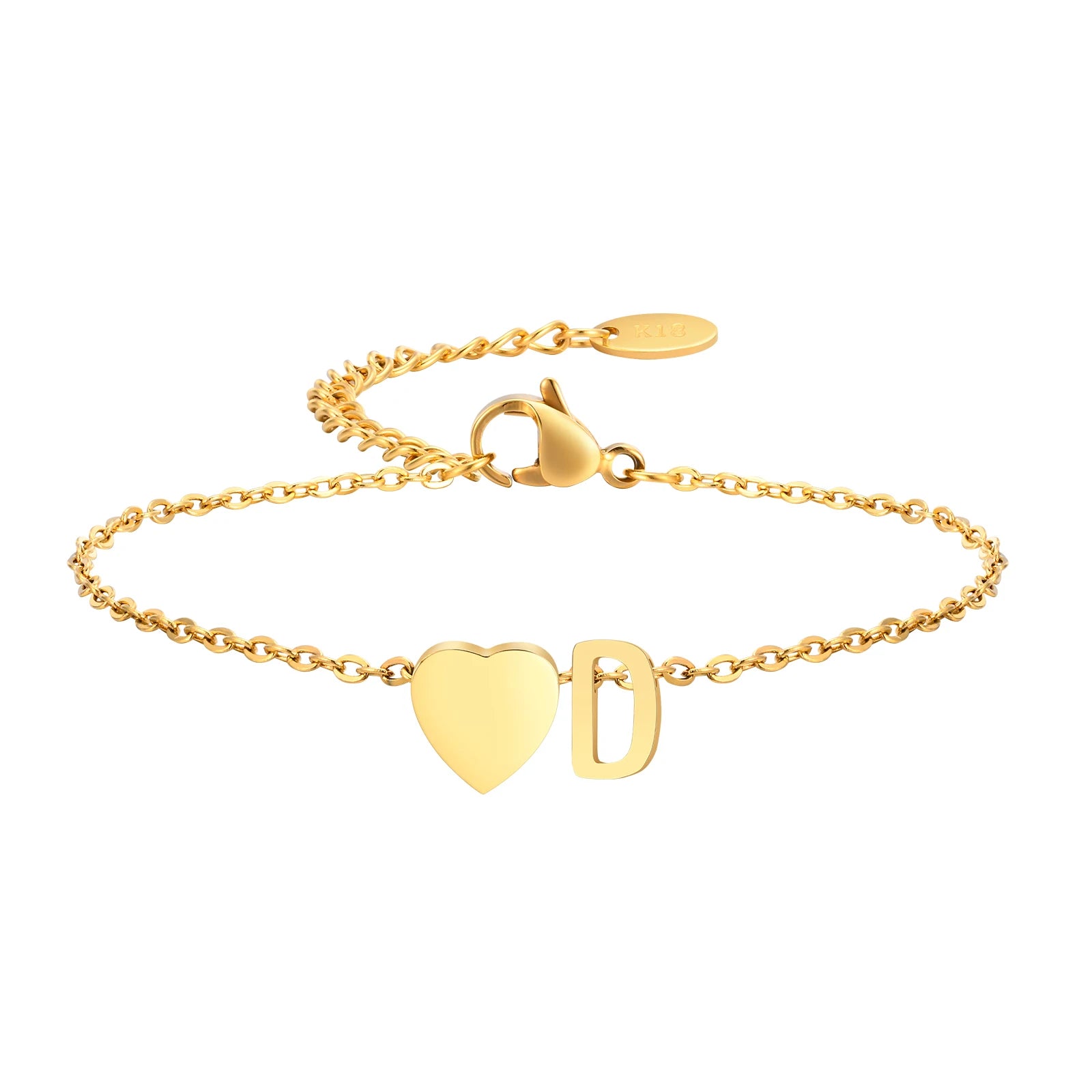 Vnox Letter Bracelet for Women - Just Endless