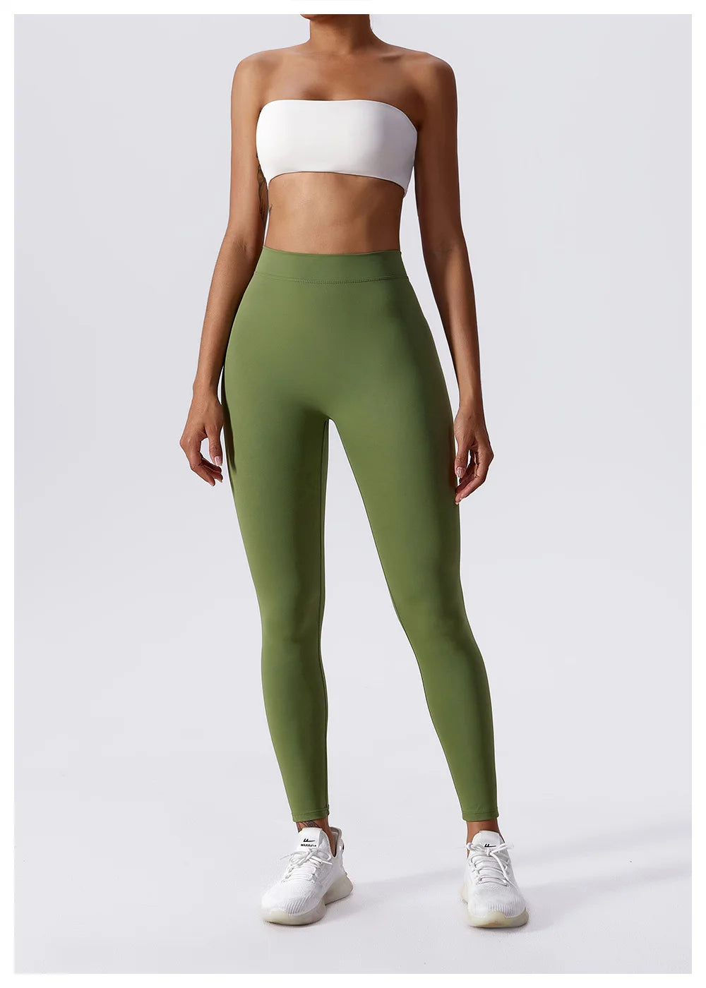 High Waist V Push Up Leggings - Just Endless