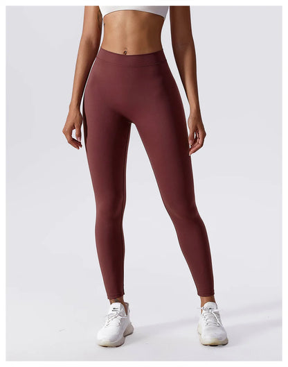 High Waist V Push Up Leggings - Just Endless