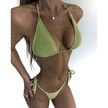 2024 Sexy Solid Bikini - Just Endless