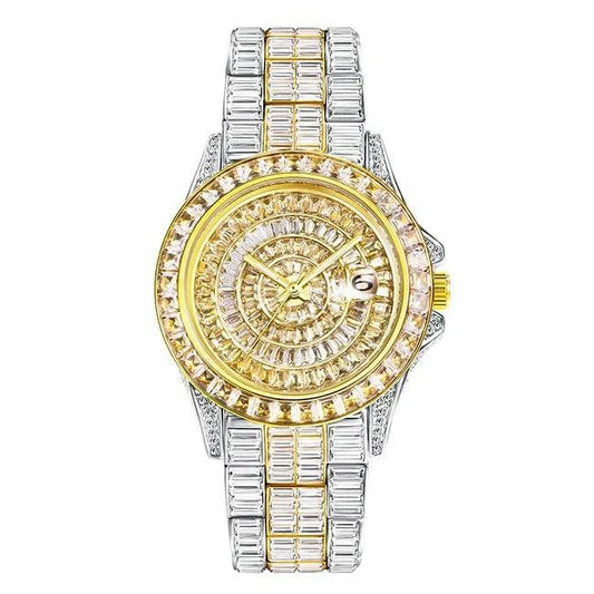 MISSFOX Full Diamond Luminous Watch For Men - Just Endless