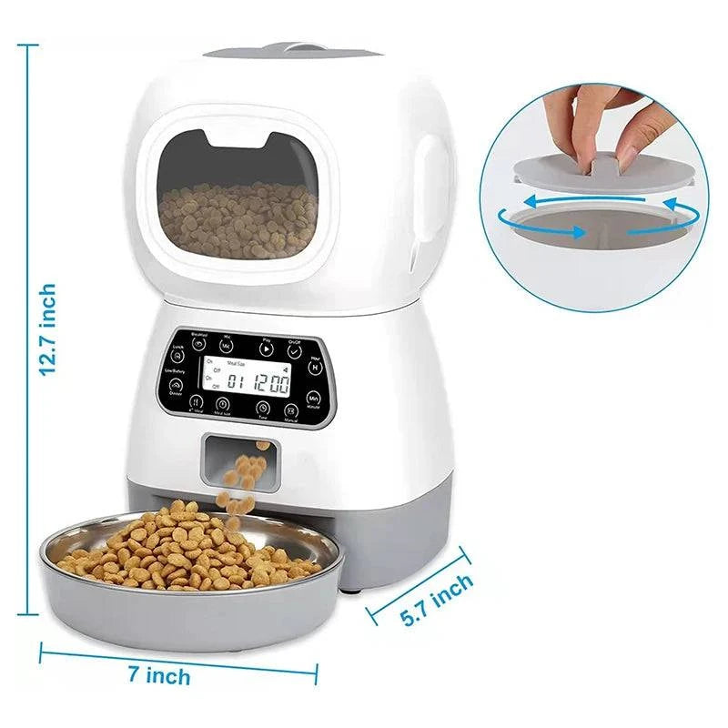 3.5L Automatic smart Pet Feeder - Just Endless