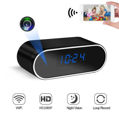 Mini Camera Clock Full HD IR Night Vision - Just Endless