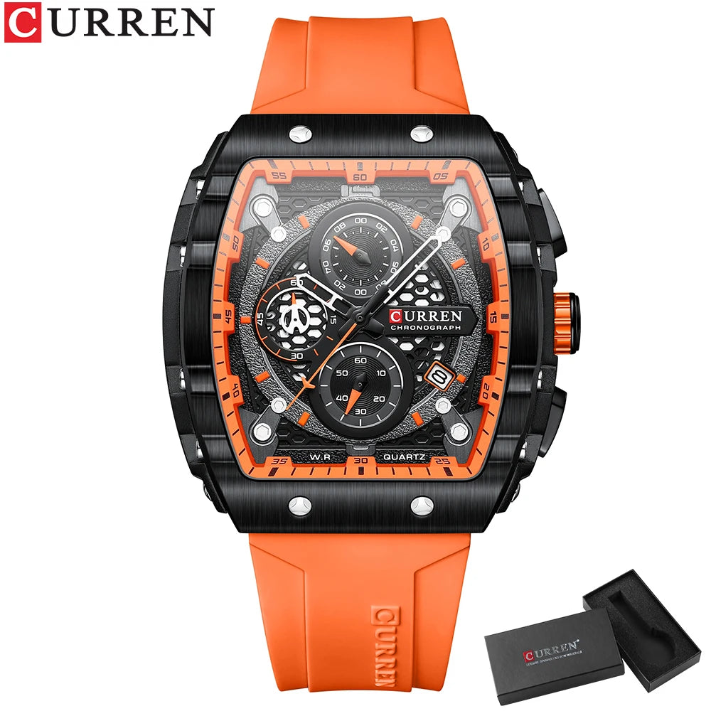 CURREN Luxury Square Quartz Watch - Just Endless