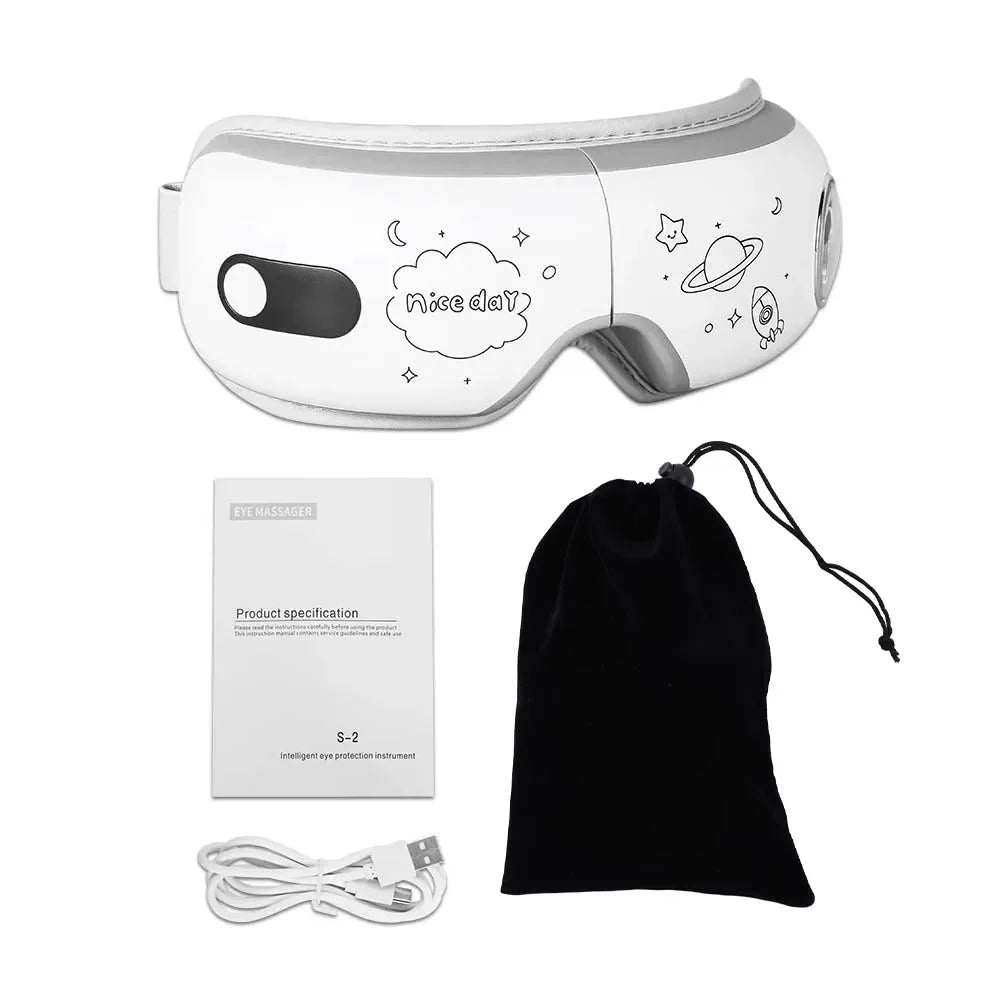 Smart Eye Massage Bluetooth Glasses - Just Endless