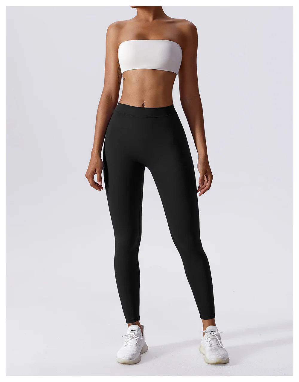 High Waist V Push Up Leggings - Just Endless