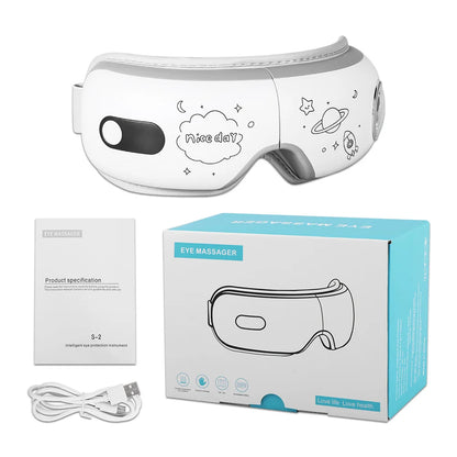 Smart Eye Massage Bluetooth Glasses - Just Endless