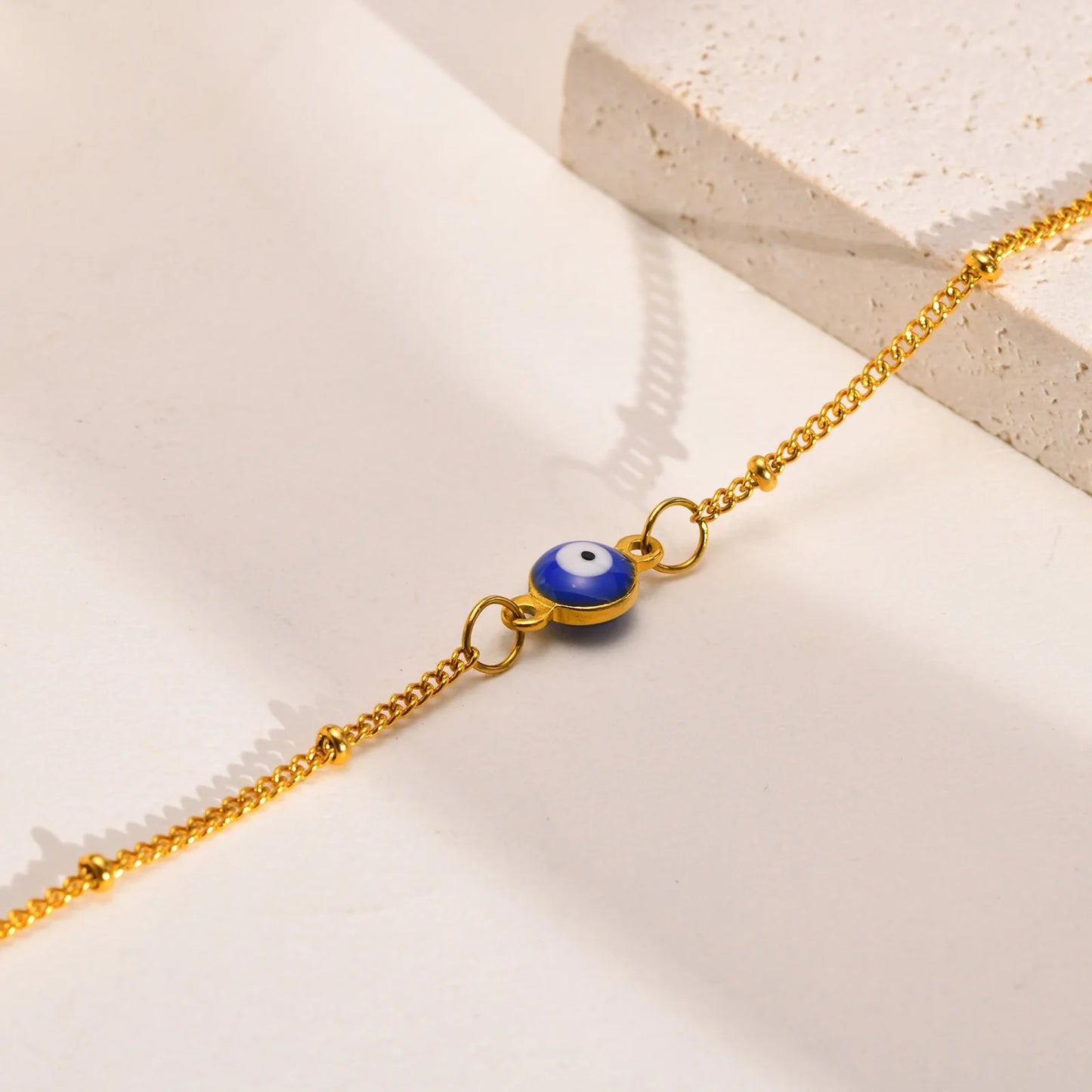 Vnox Evil Blue Eye Bracelet for Women - Just Endless