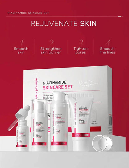 Niacinamide Skin Care Set Box - Just Endless