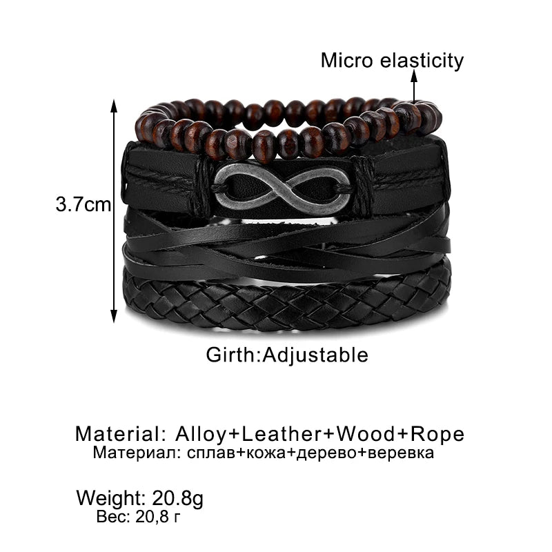 Leather Bracelet for Men - Just Endless