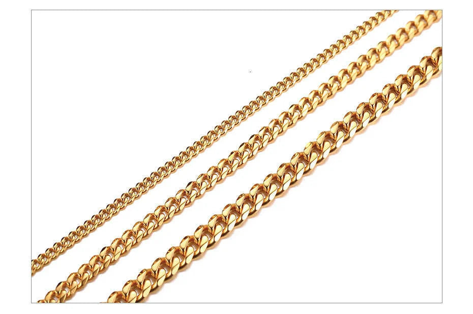 Vnox Cuban Stainless Steel Chain Necklace - Just Endless