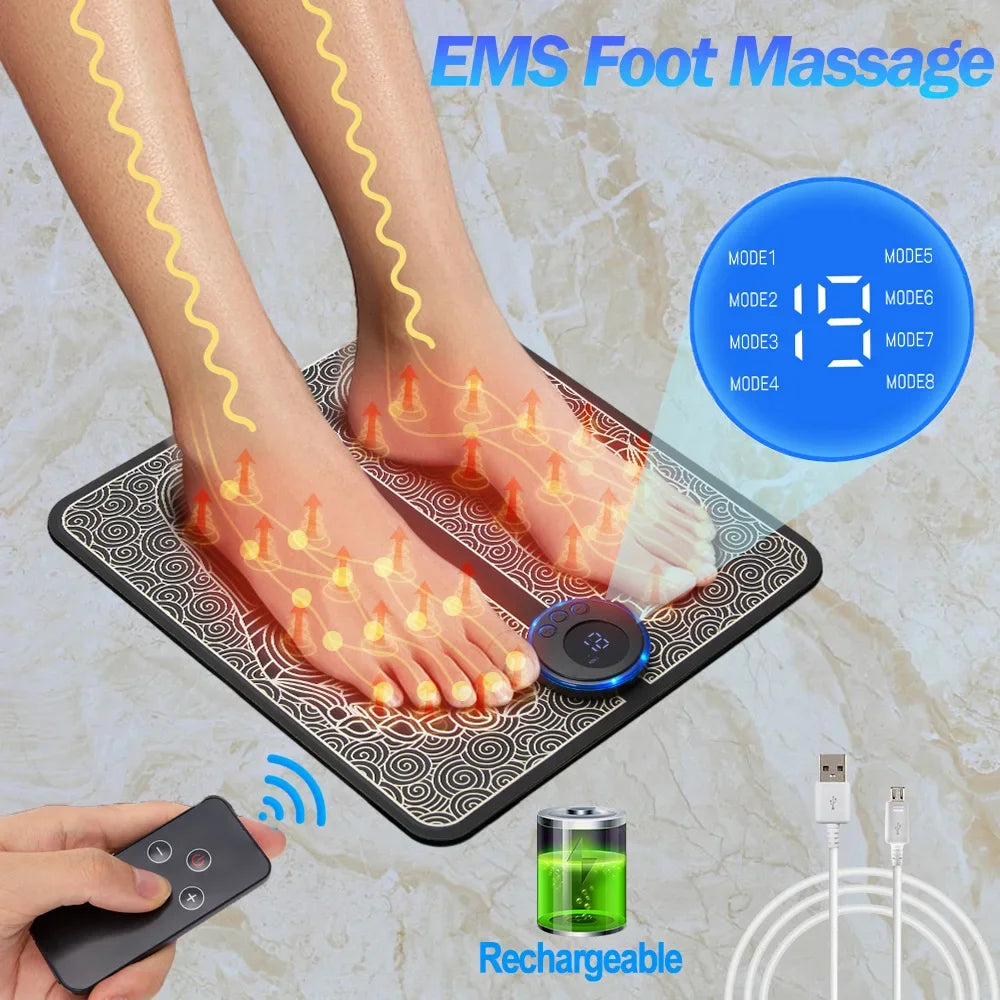 Electric EMS Foot Massager Pad - Just Endless