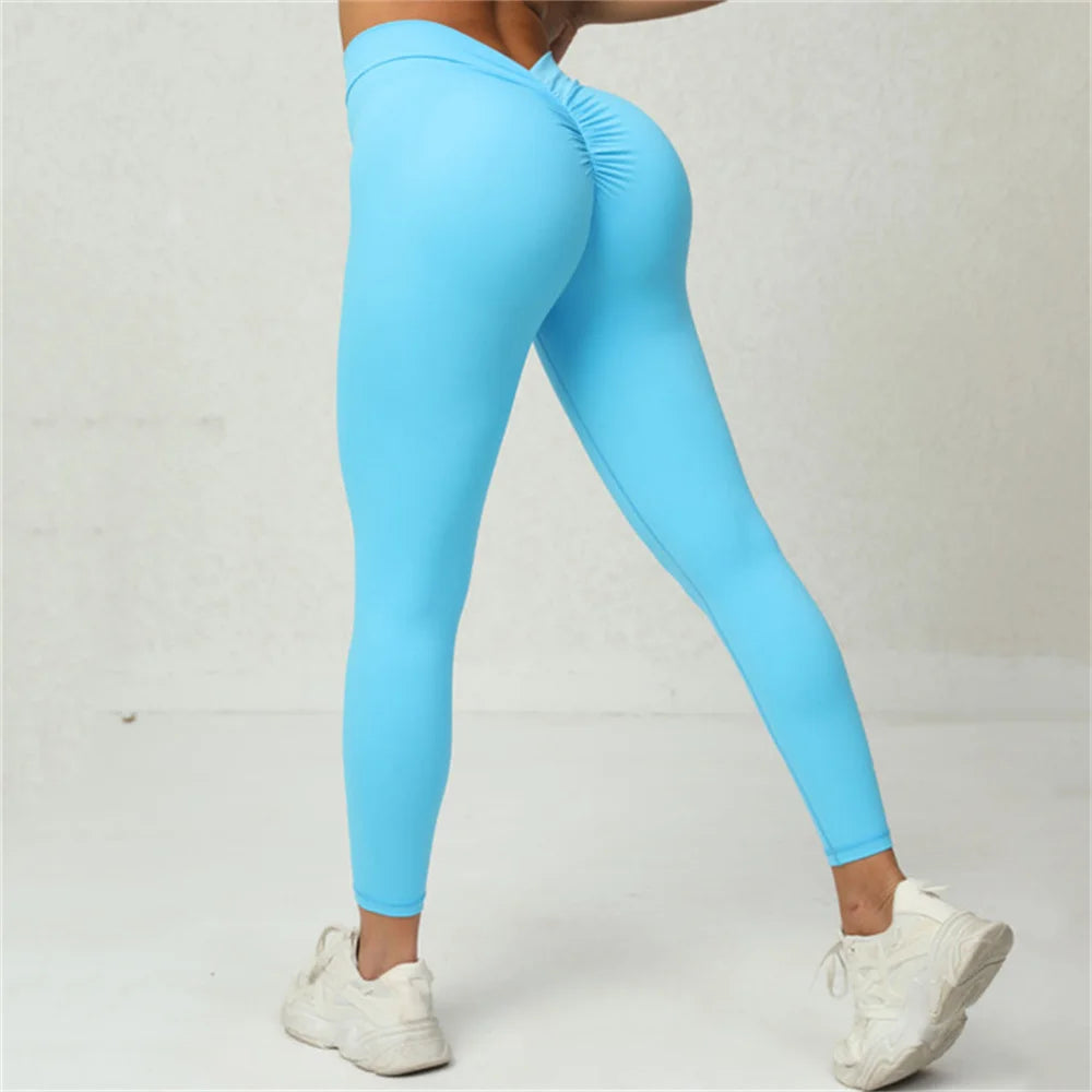 Back V Energy Push Up leggings - Just Endless