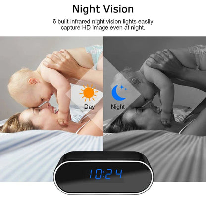 Mini Camera Clock Full HD IR Night Vision - Just Endless