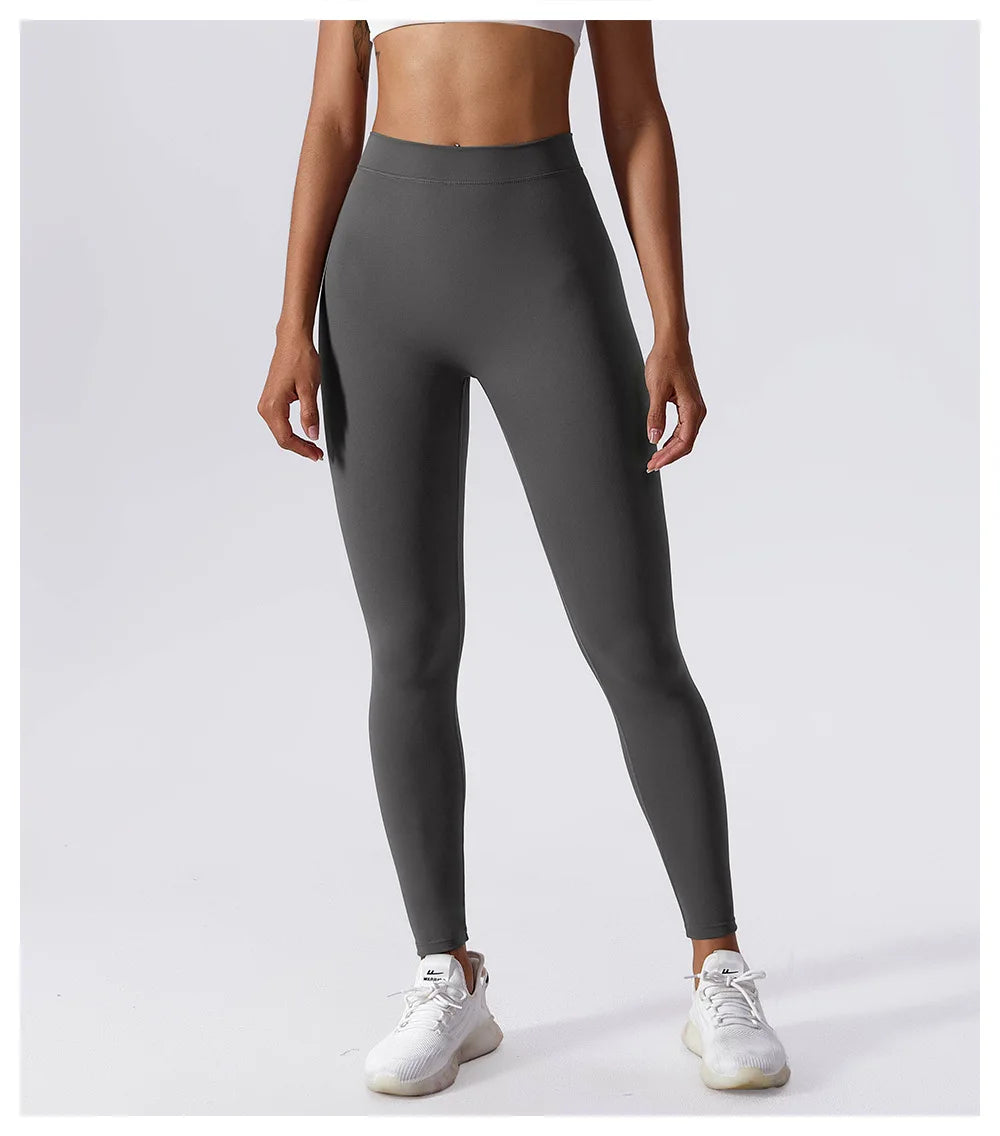 High Waist V Push Up Leggings - Just Endless