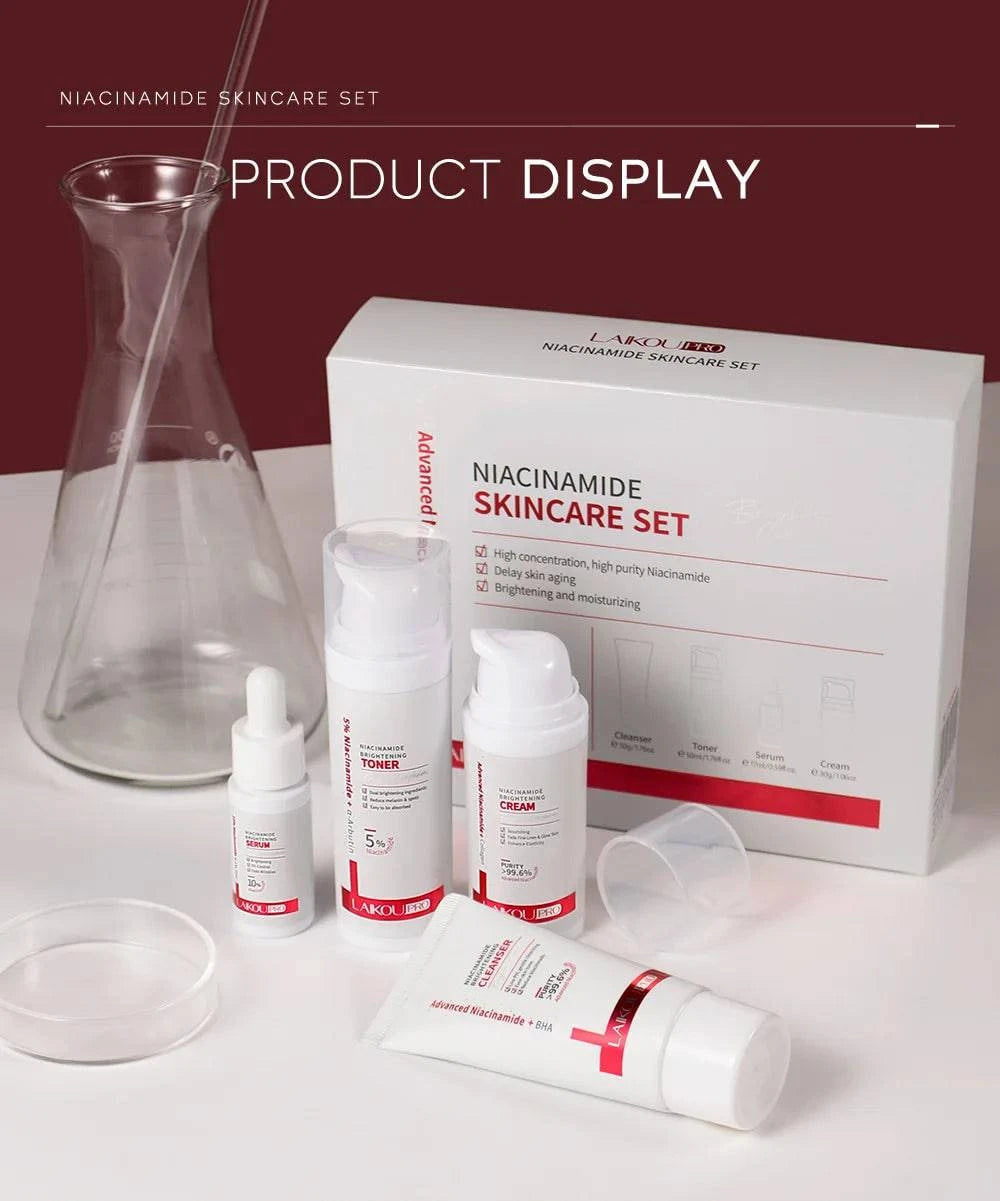 Niacinamide Skin Care Set Box - Just Endless