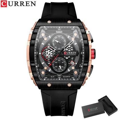 CURREN Luxury Square Quartz Watch - Just Endless