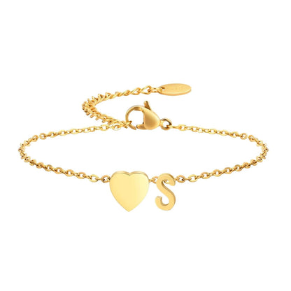 Vnox Letter Bracelet for Women - Just Endless