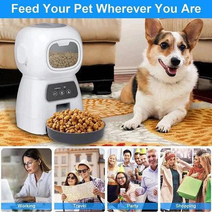 3.5L Automatic smart Pet Feeder - Just Endless