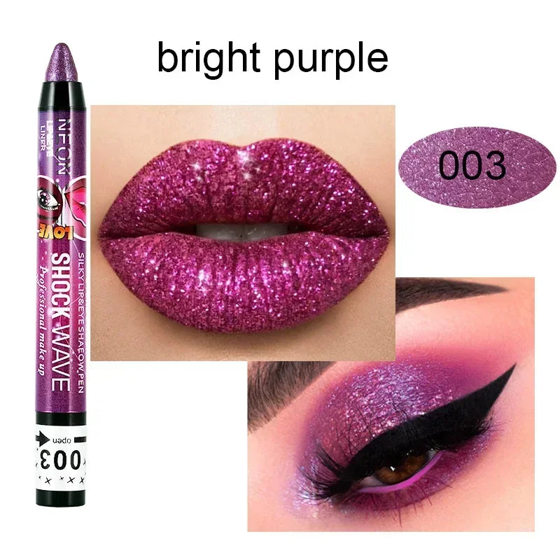 Eye Shadow Lipstick Waterproof Pen