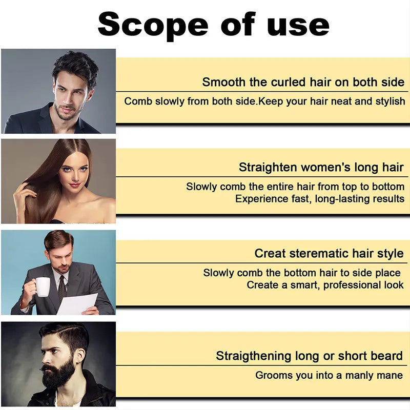 Electric Comb Straightener For Men - Just Endless