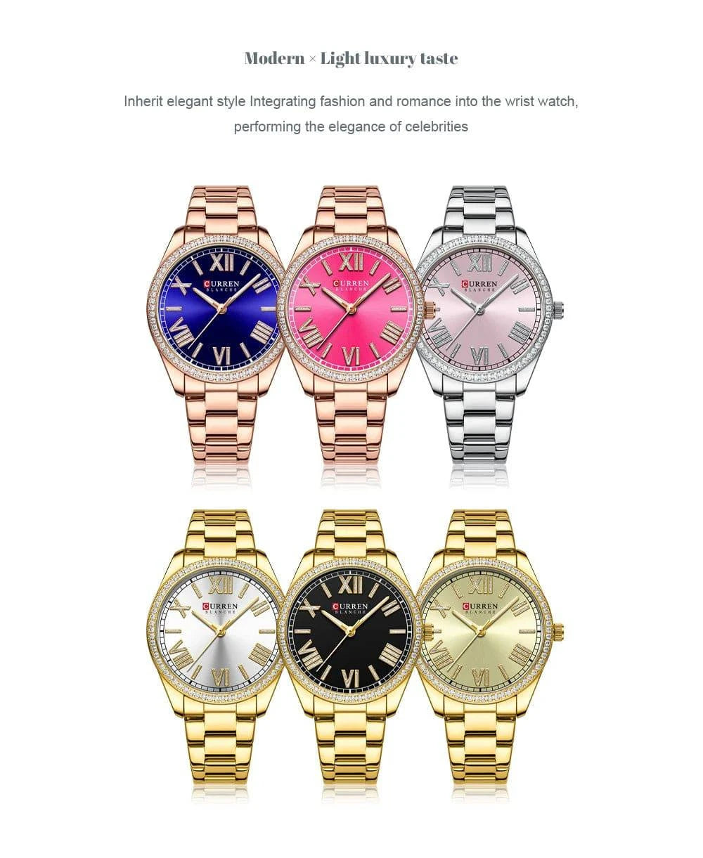 CURREN Luxury Quartz Women's Watch - Just Endless