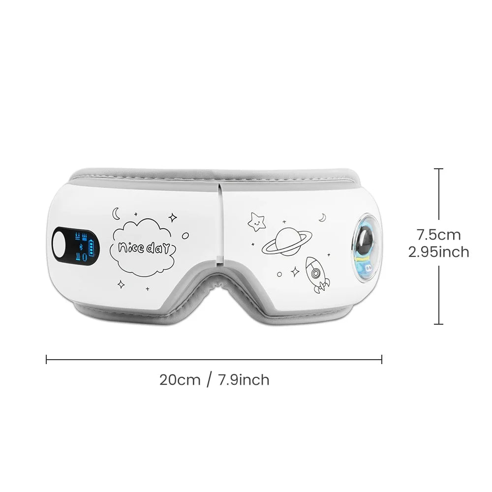 Smart Eye Massage Bluetooth Glasses - Just Endless