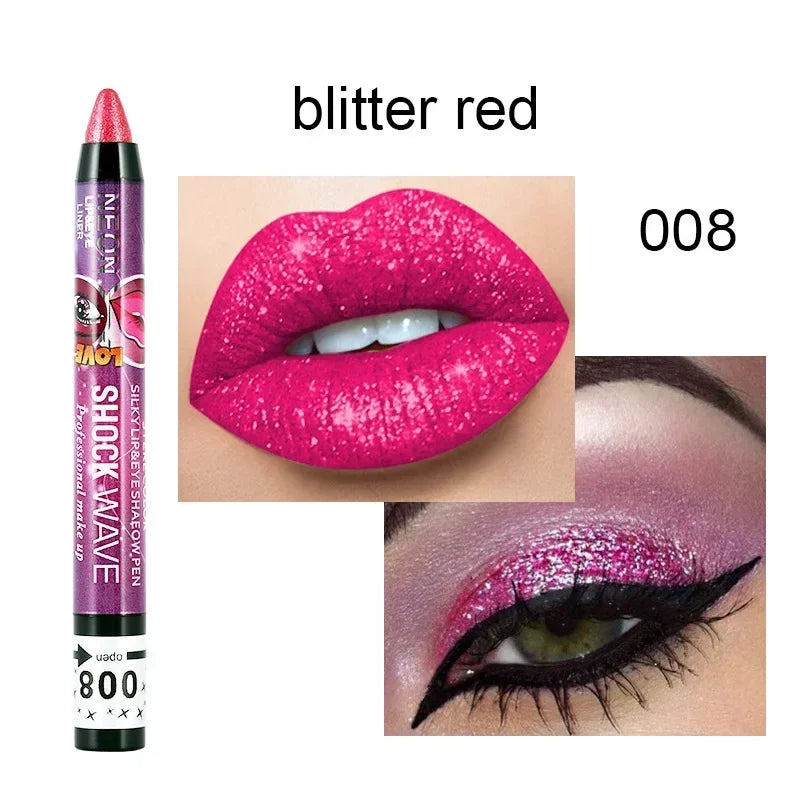 Eye Shadow Lipstick Waterproof Pen