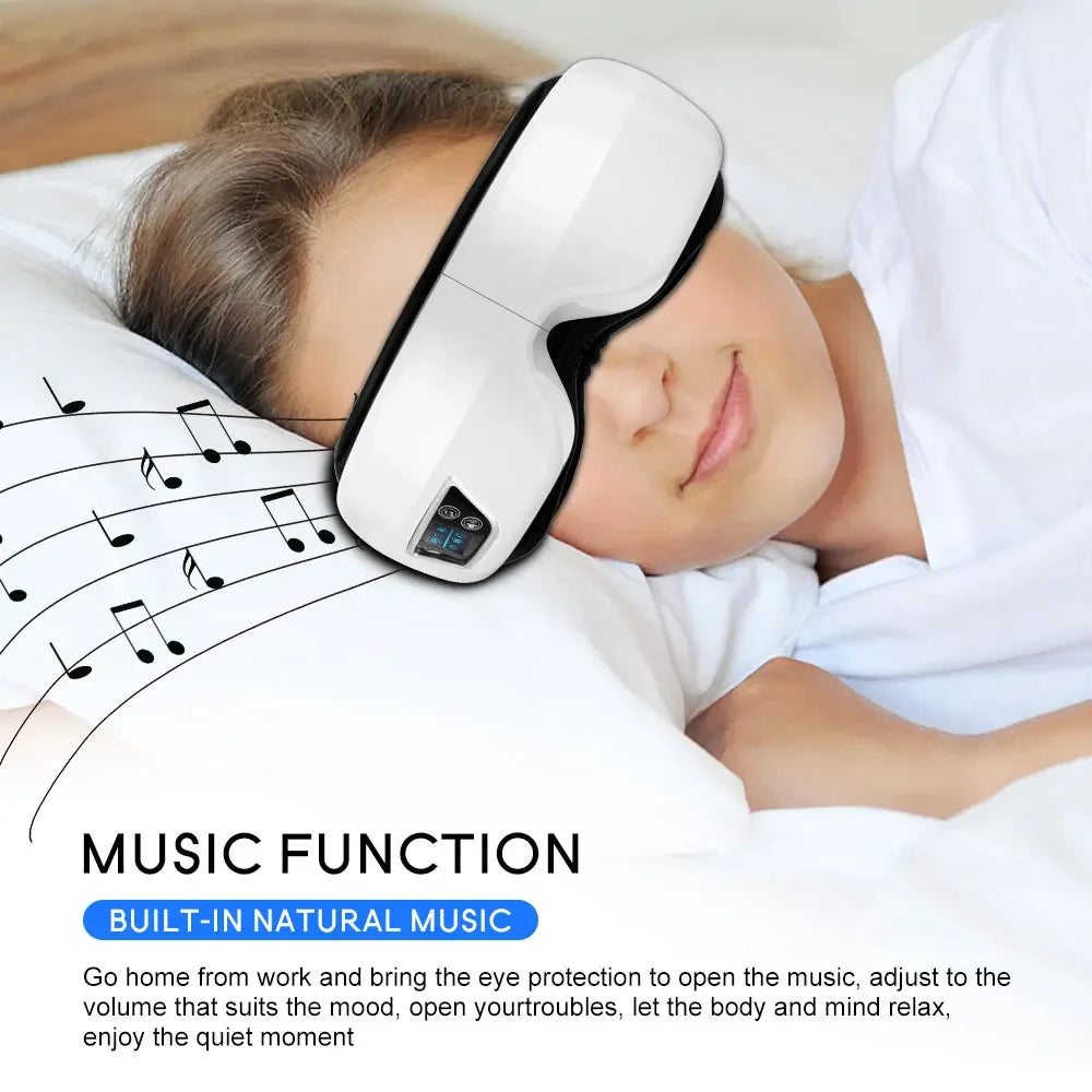 Smart Eye Massage Bluetooth Glasses - Just Endless