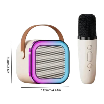 Karaoke Machine Portable Bluetooth 5.3 - Just Endless