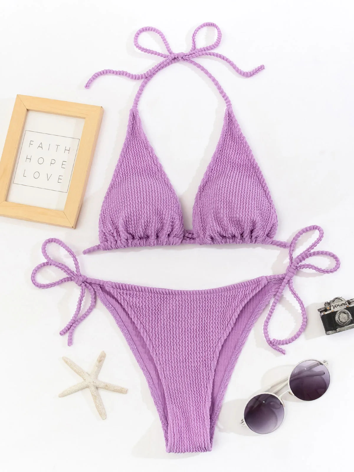 2024 Sexy Solid Bikini - Just Endless